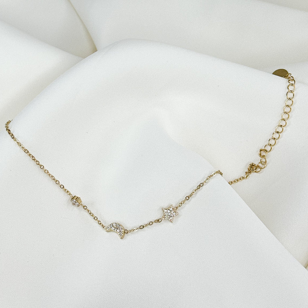 Star anklet bracelet