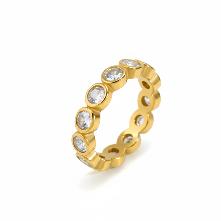 Flora ring gold