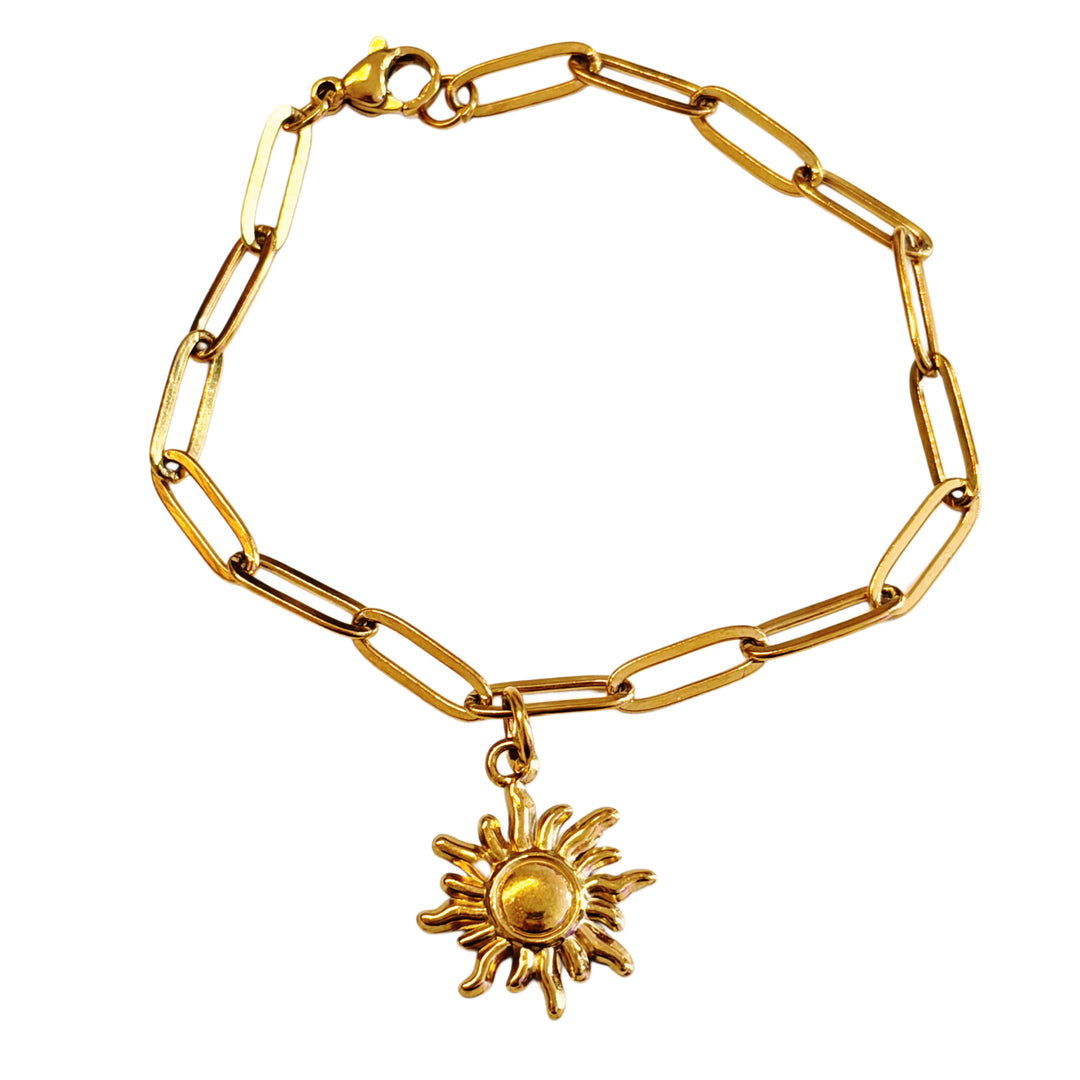 Sun bracelet - gold