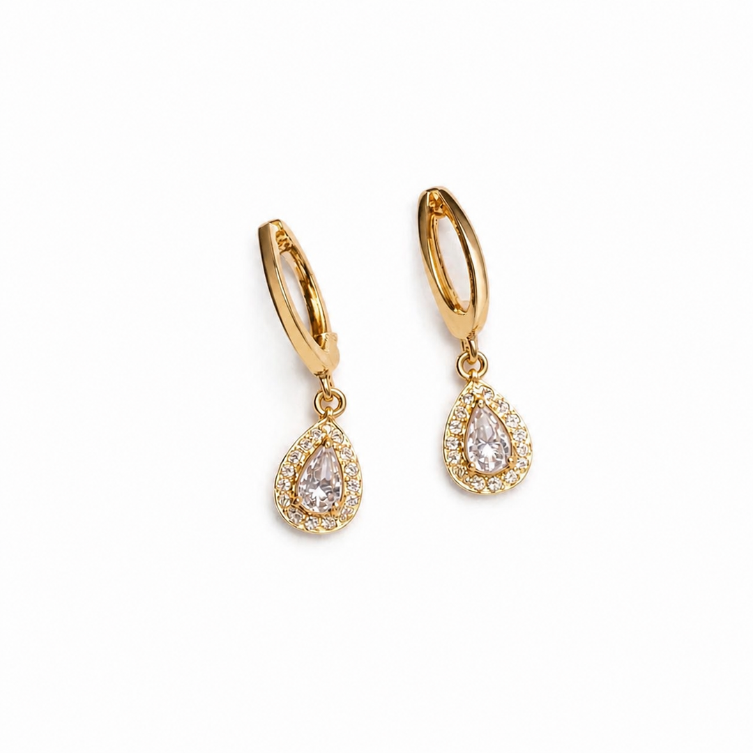 Meira earrings drop- gold