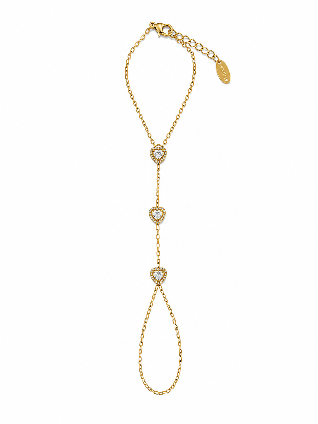 Heart Handchain gold