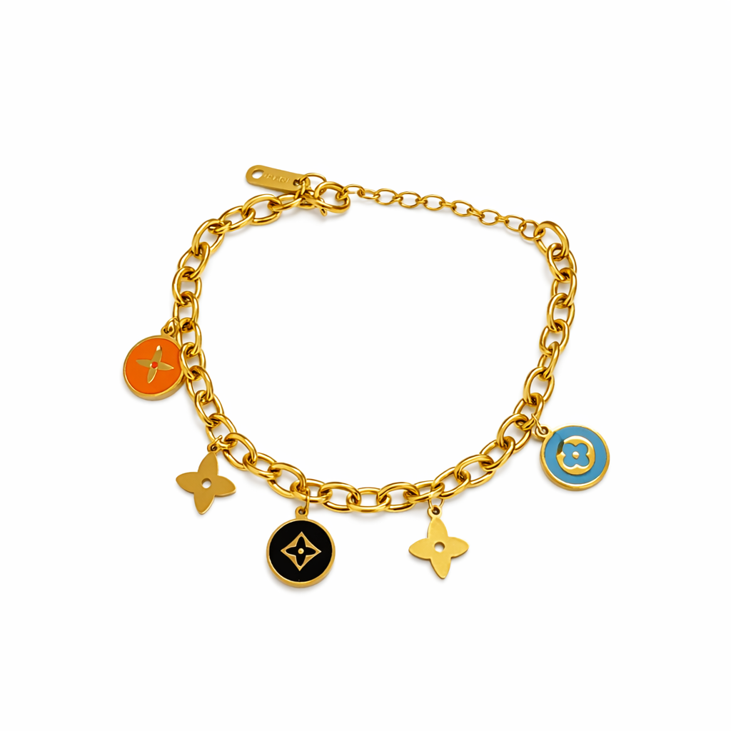 Bracelet charm gold