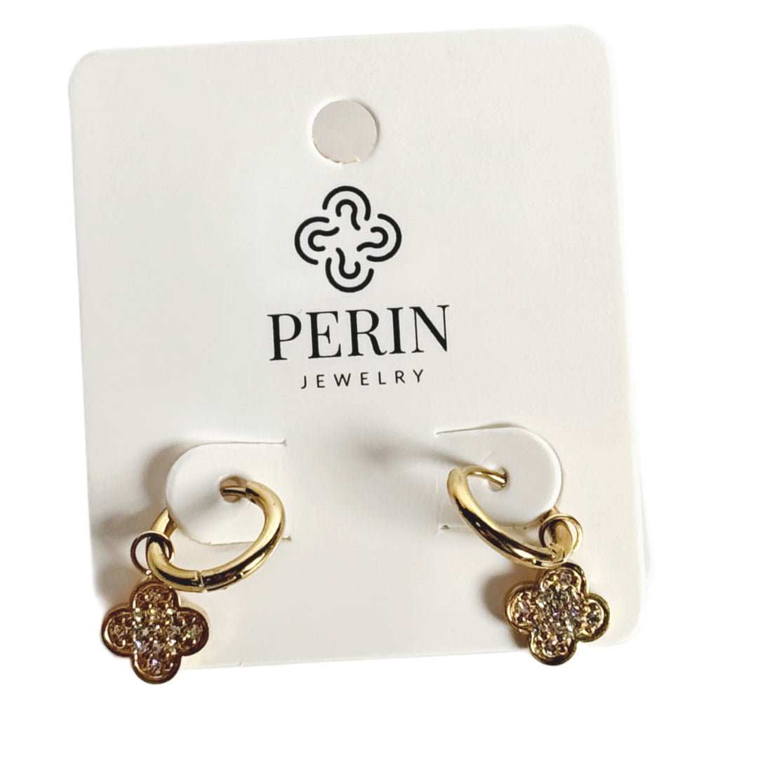 Kids clover earrings