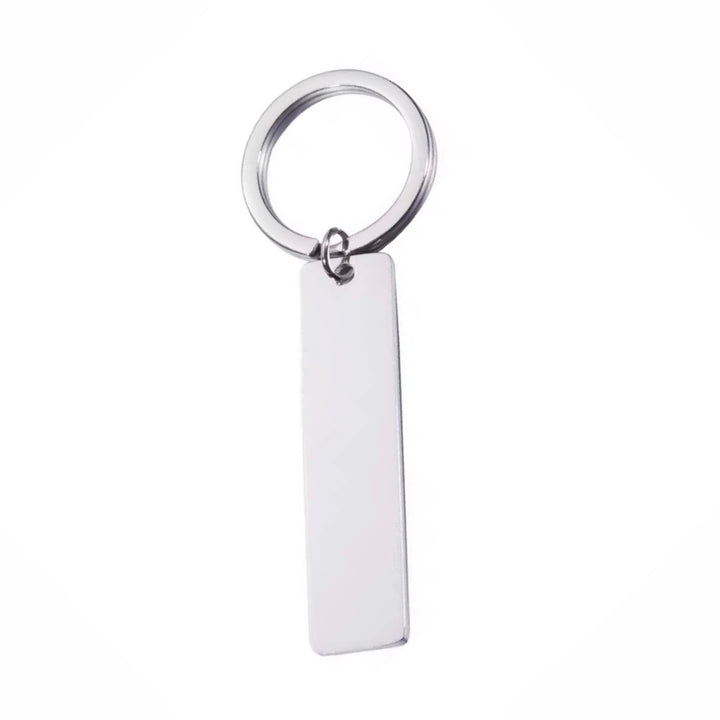Custom keychain - EYES silver