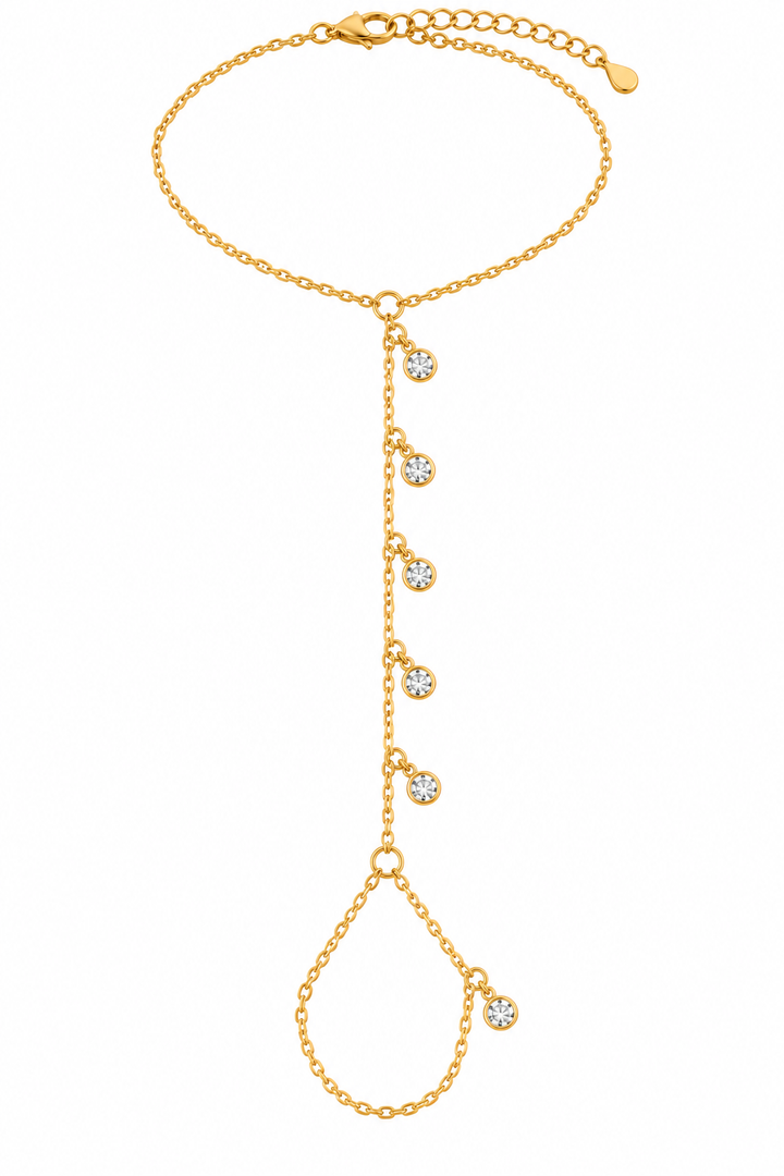 Charm Handchain gold
