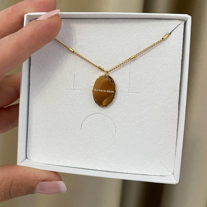 Perin necklace gold