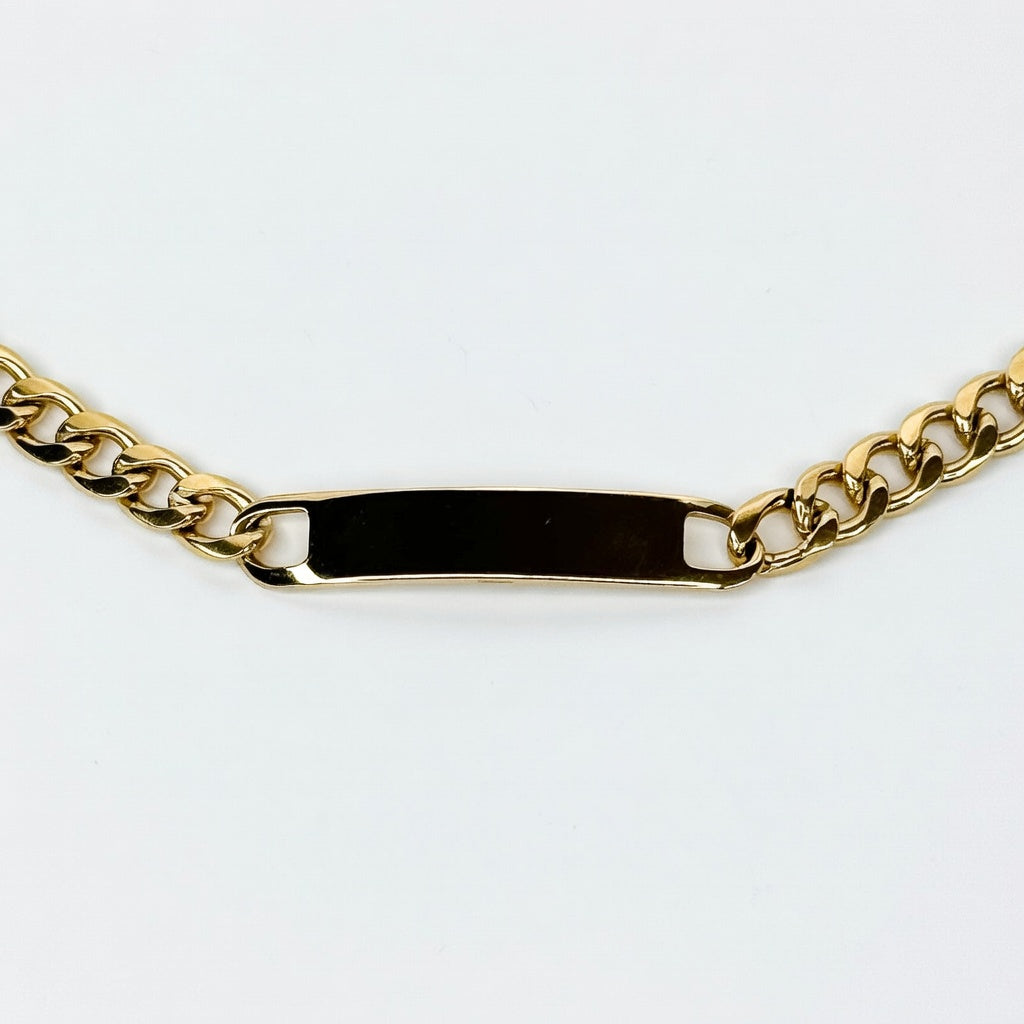 Eyes name engravable bracelet