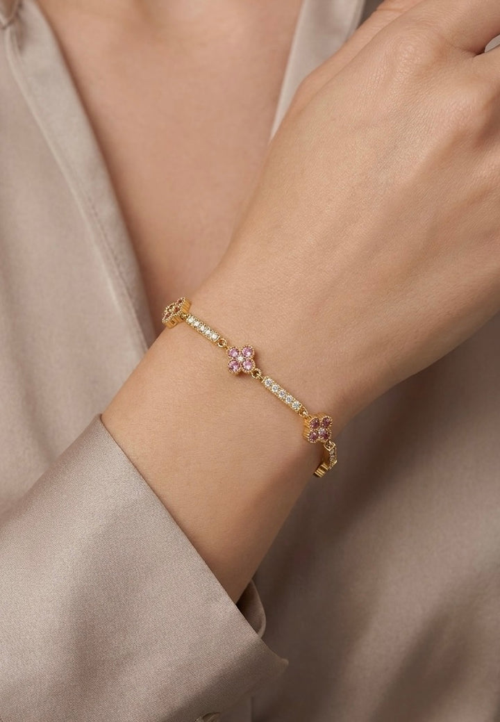 Lily bracelet pink