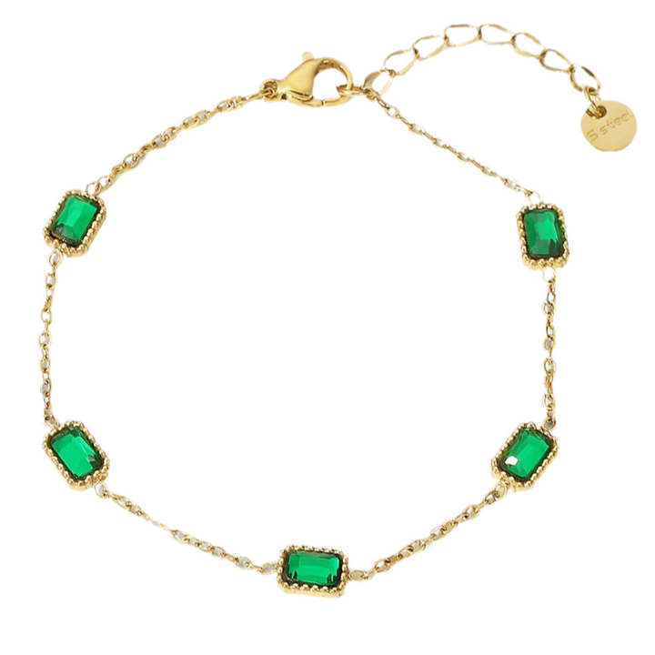 Liya bracelet green