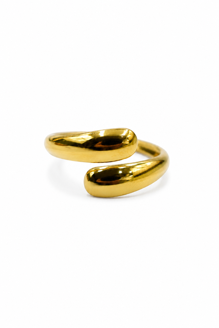 Statement ring gold