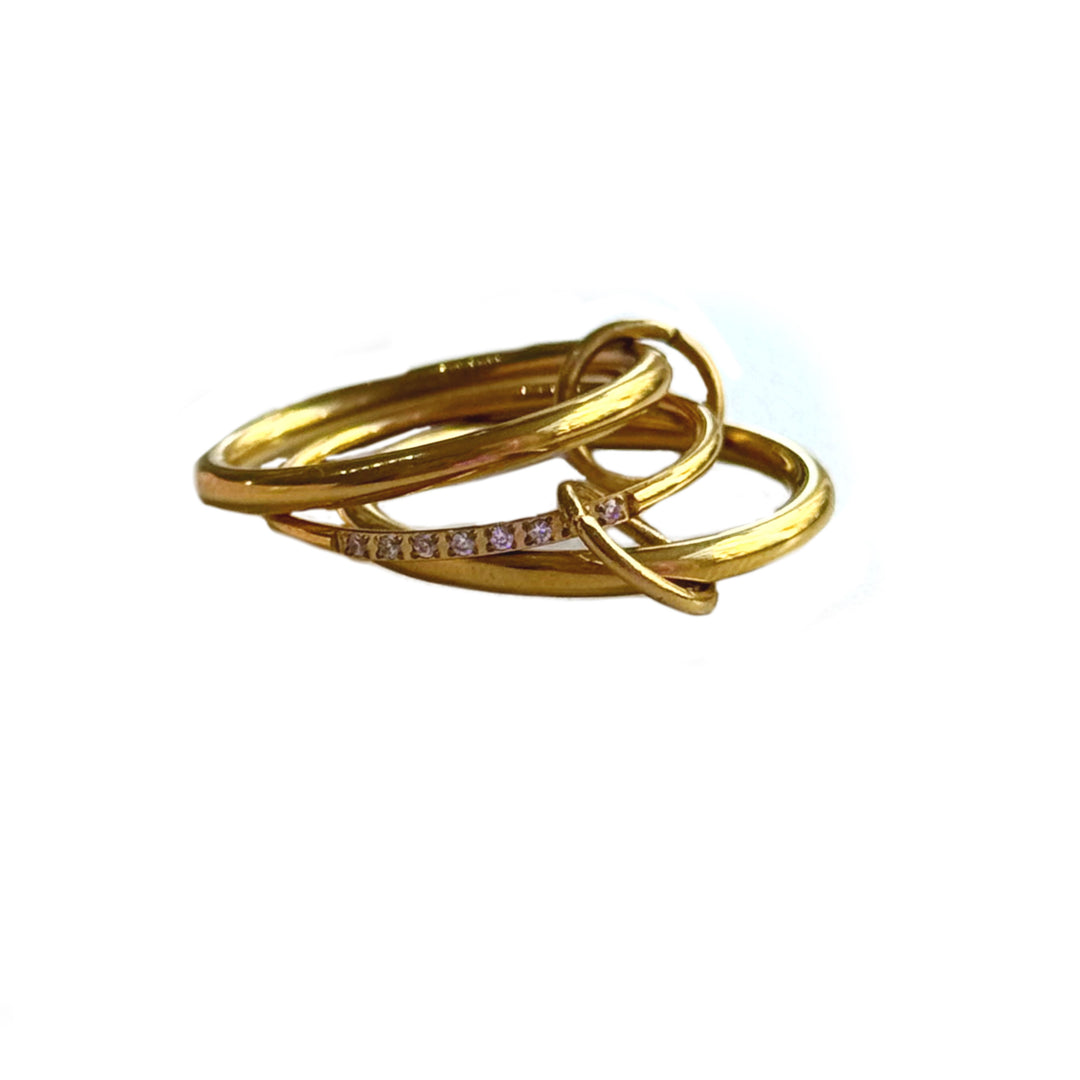 Lola ring - three layer
