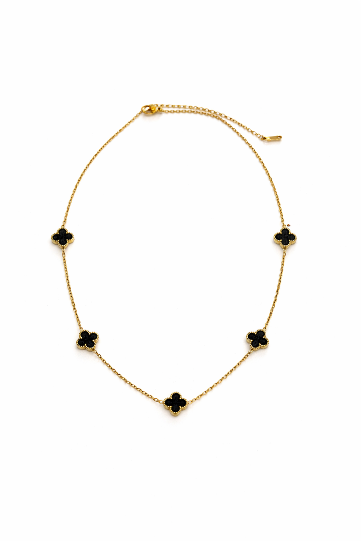 Tiana Mini clover bracelet - dark blue