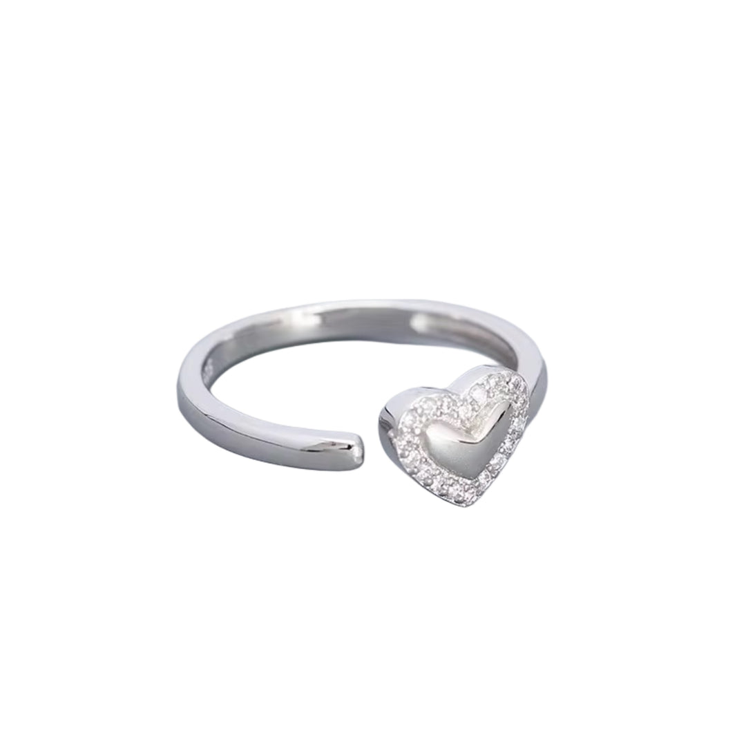 Meva ring - engravable ring silver