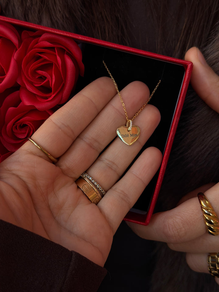 Amor luxury necklace - gold