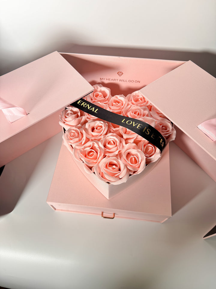 Rosebox pink empty