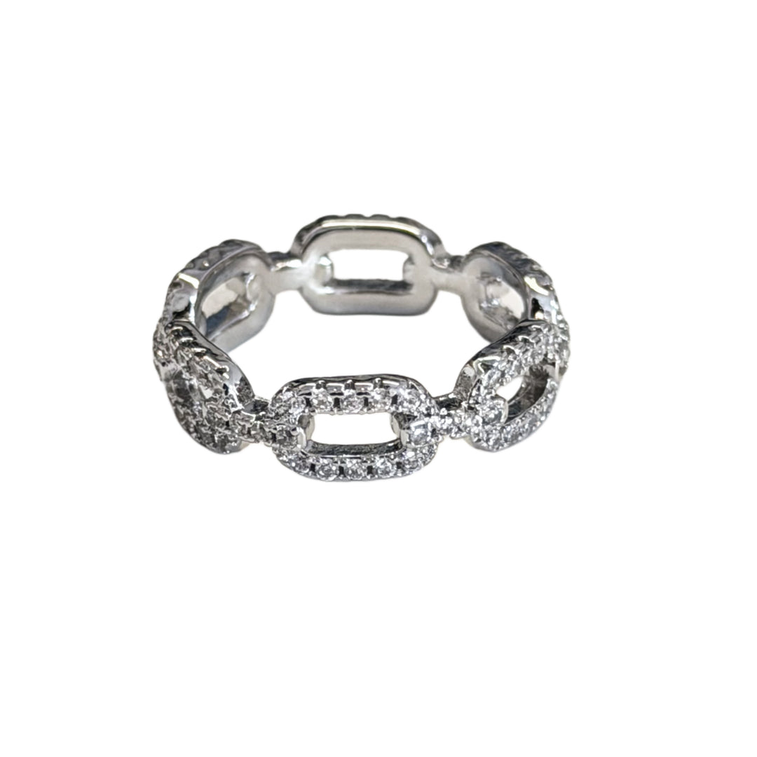 Navy ring - silver 925
