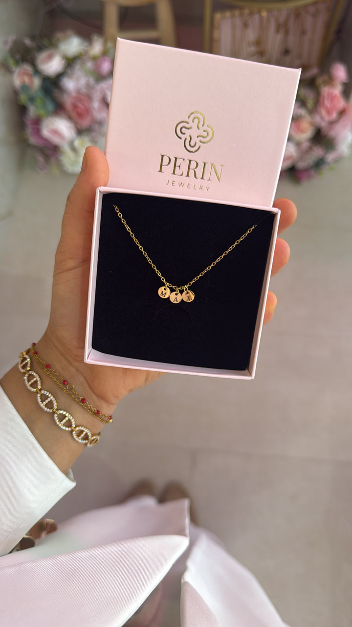 Mini coins necklace - gold