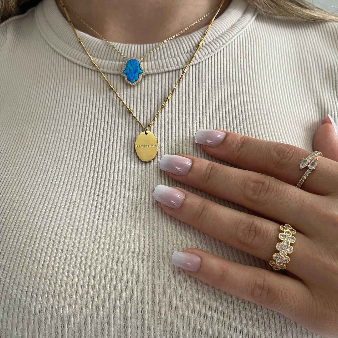 Perin necklace gold