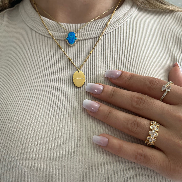 Perin necklace gold