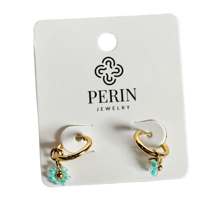 Kids blue earrings