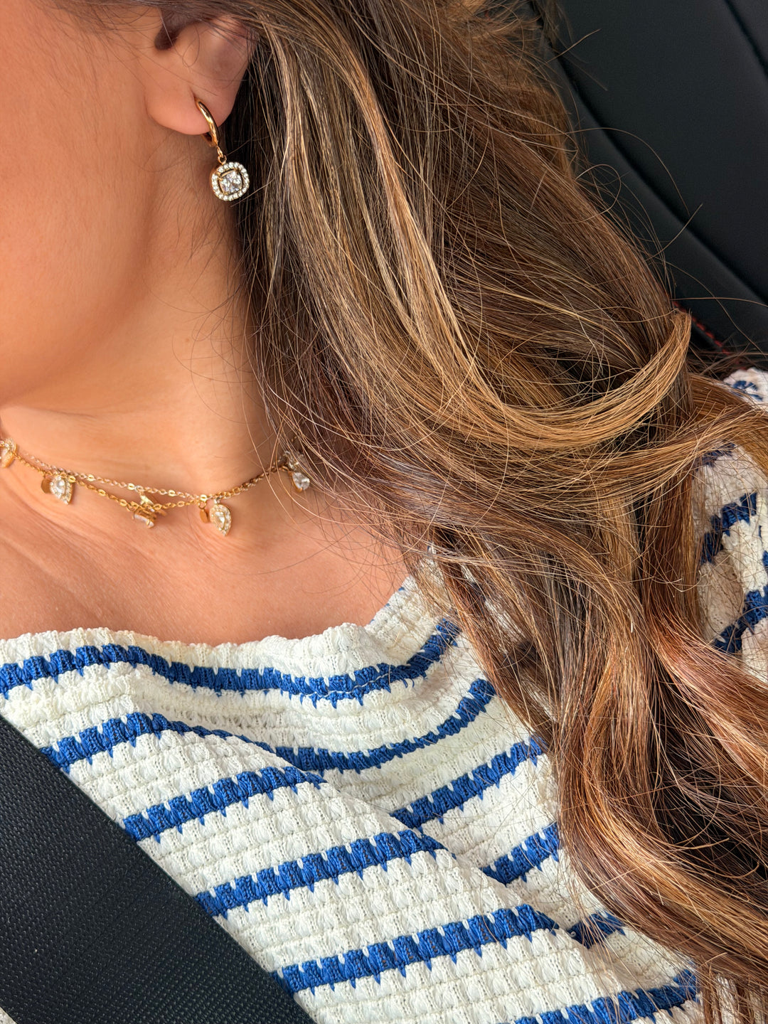 Rania earrings gold