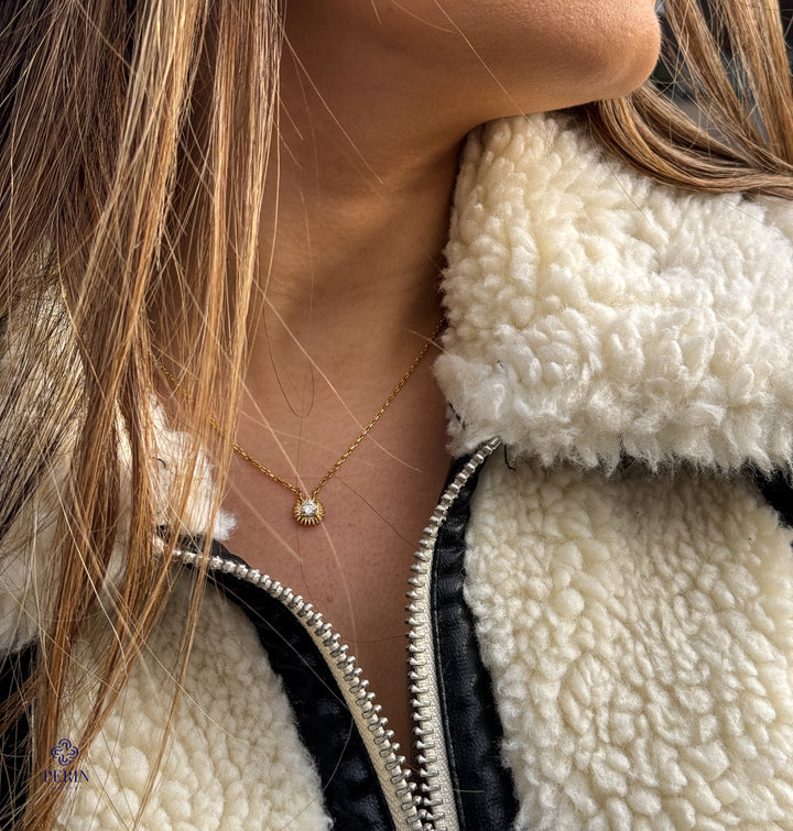Tav necklace gold