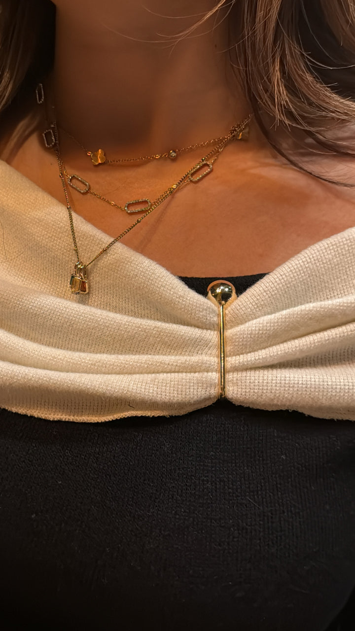 Maya necklace - gold