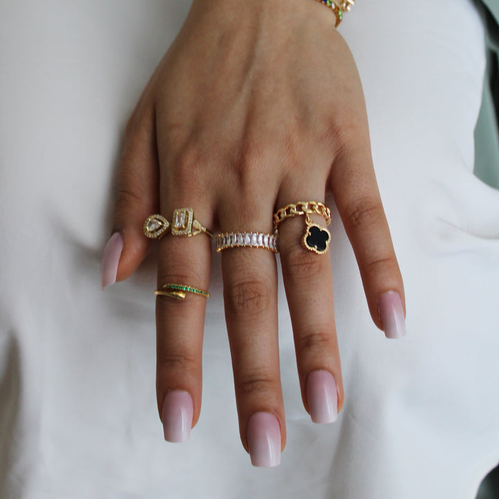 Naoual ring green