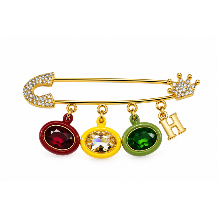 Kurdish bag charm - personalised