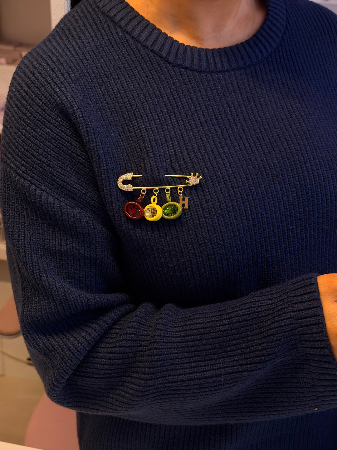 Kurdish bag charm - personalised