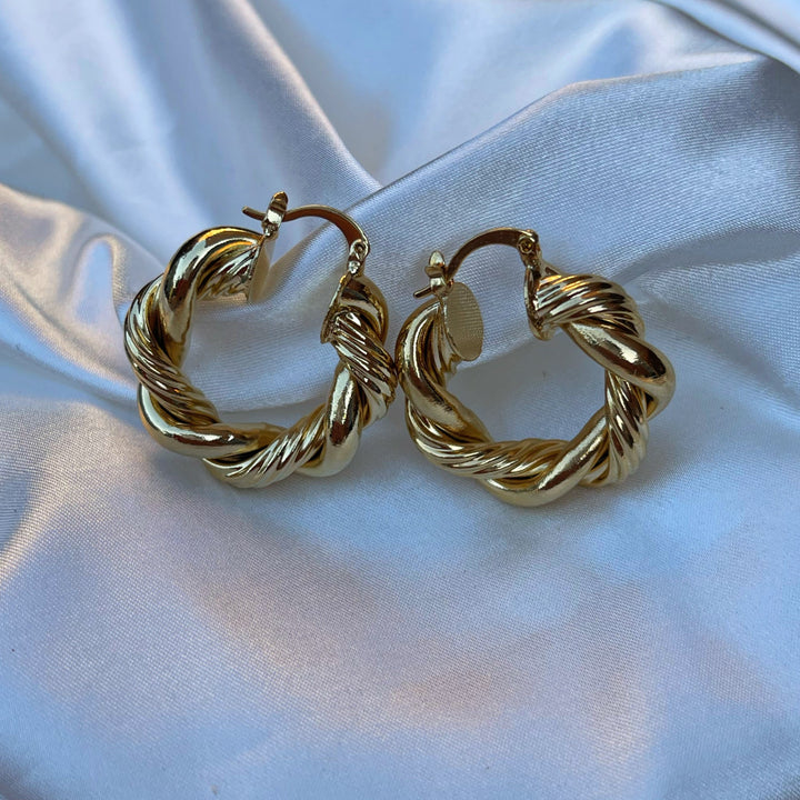 Delal earrings gold